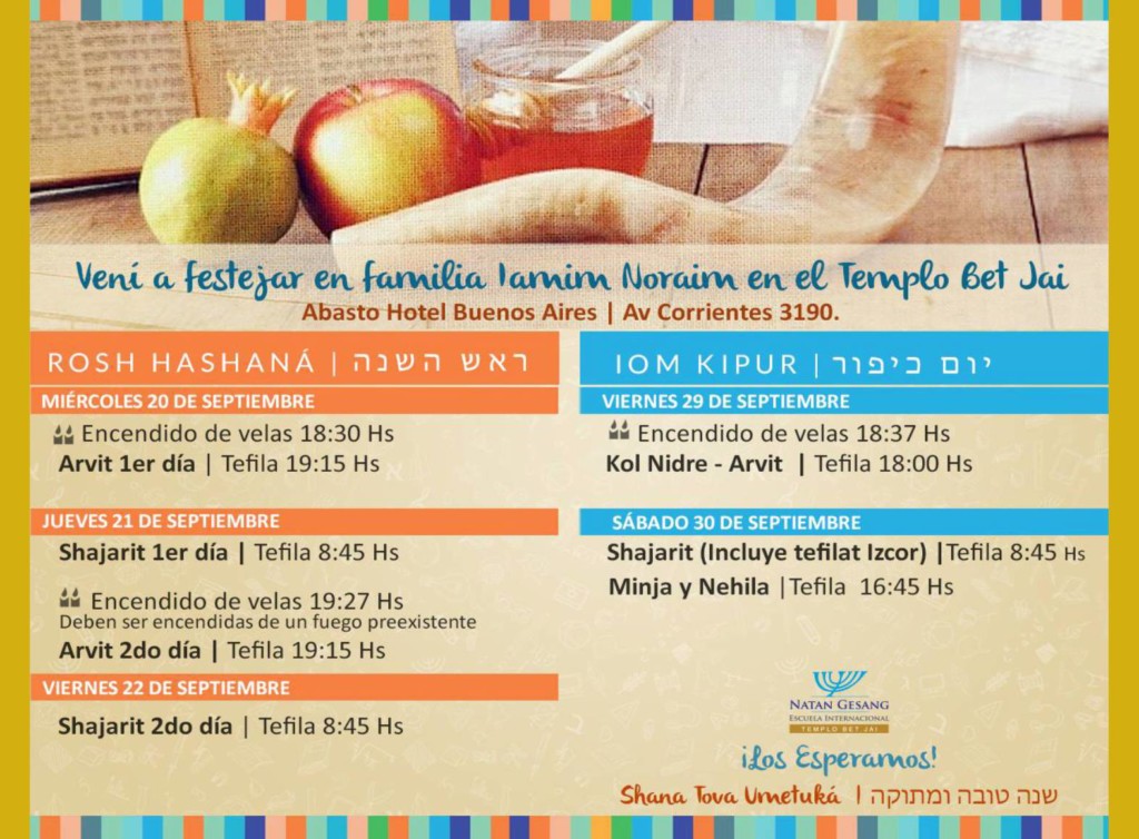 Altas Fiestas-horarios